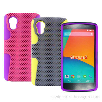 Mesh Combo 2-in-1 PC + Silicone Cover for LG Nexus 5